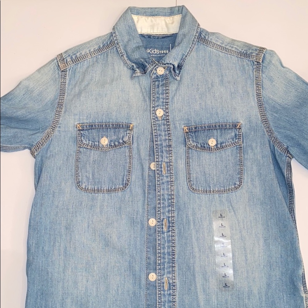 Gap kids Jean shirt (boys)